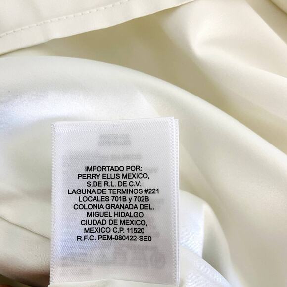 Laundry by Shelli Segal White One Shoulder  Dress 12 - Picture 8 of 12